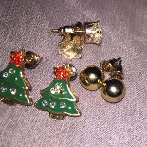 Beautiful stud earrings